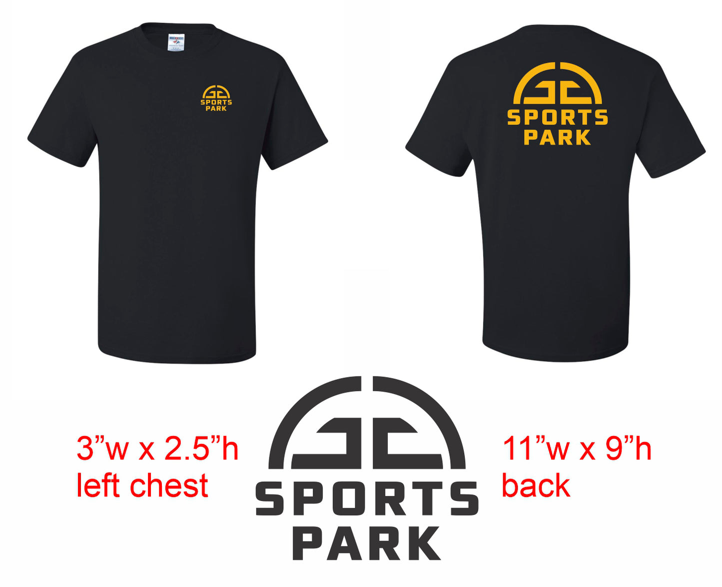 GG Sports Park T-Shirt (Black)